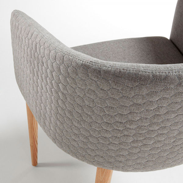 Кресло La Forma HARMON Серый-3