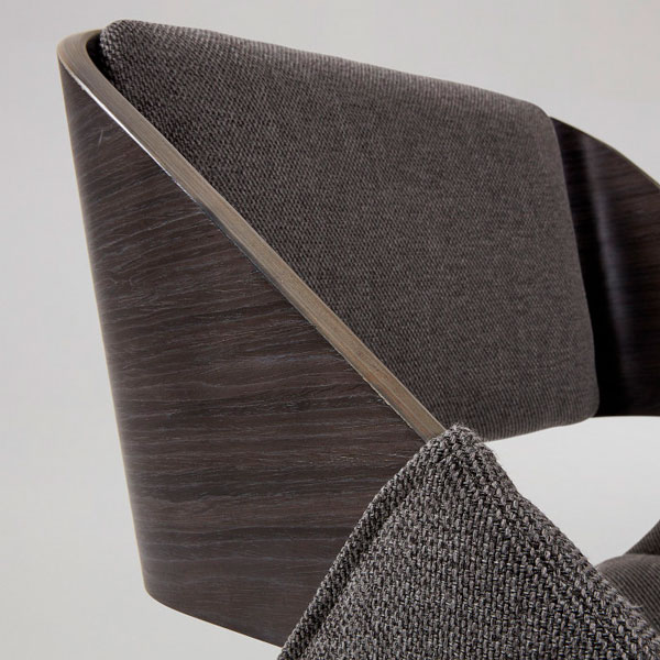 Стул La Forma Herrick Темно-серый-3