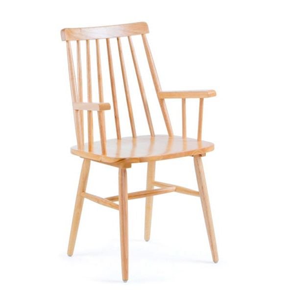 Крісло з підлокітниками La Forma KRISTIE Бук-0