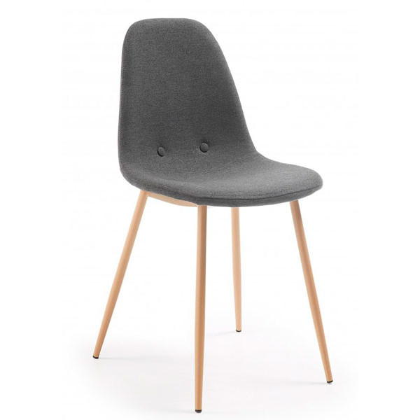 Стул La Forma LISSY Темно-серый-0