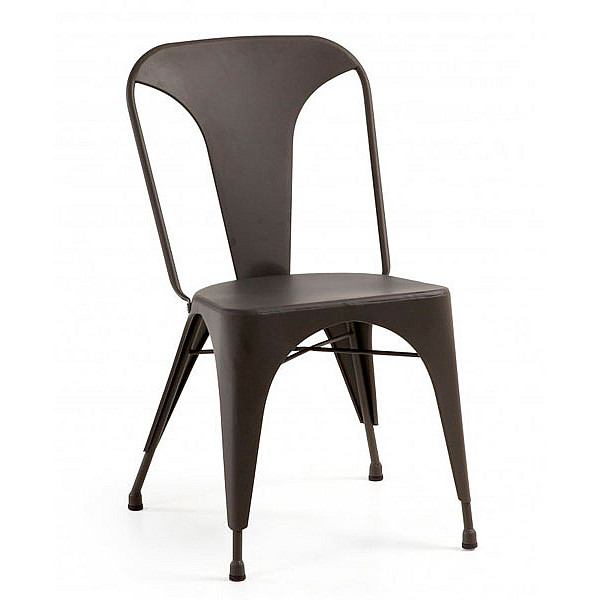 Стілець La Forma MALIBU Темно-сірий-0