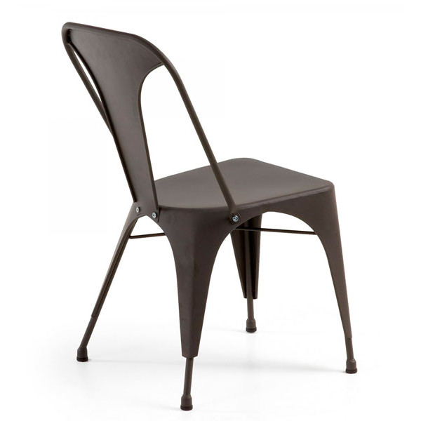 Стілець La Forma MALIBU Темно-сірий-2