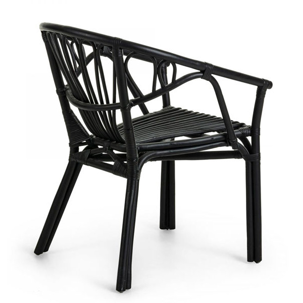 Крісло La Forma CORYNN Чорний-2