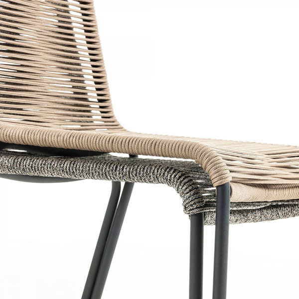 Стілець La Forma GLENVILLE Сірий-6