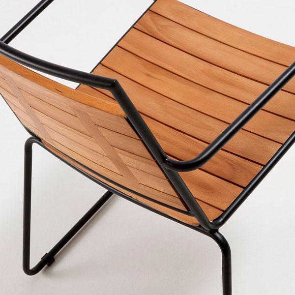 Стул La Forma KOMFORT Коричневый-3