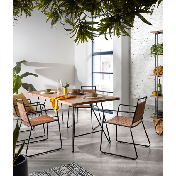 Стул La Forma KOMFORT Коричневый-6