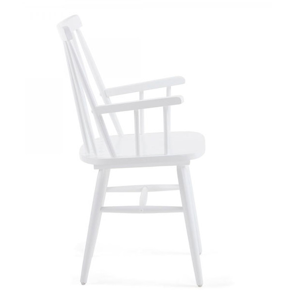 Кресло с подлокотниками La Forma KRISTIE Белый-1