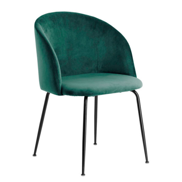 Стул La Forma LAUDELINA Темно-зеленый-0