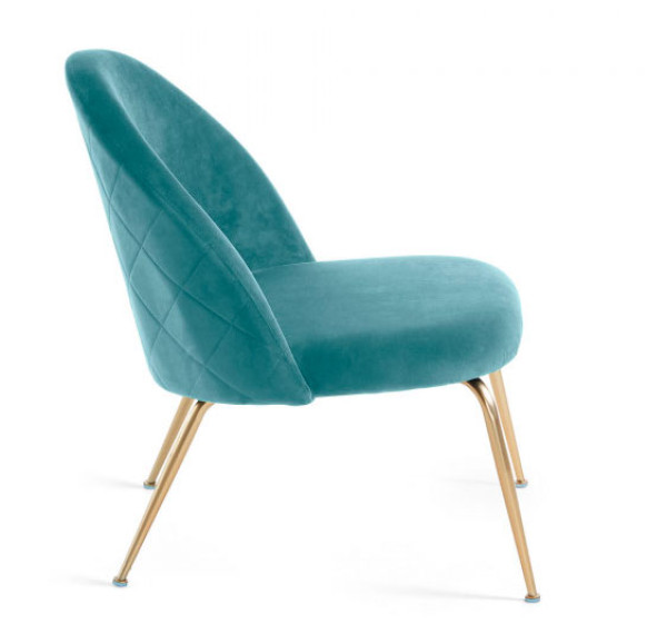 Лаунж-крісло La Forma MYSTERE Бірюзове-2