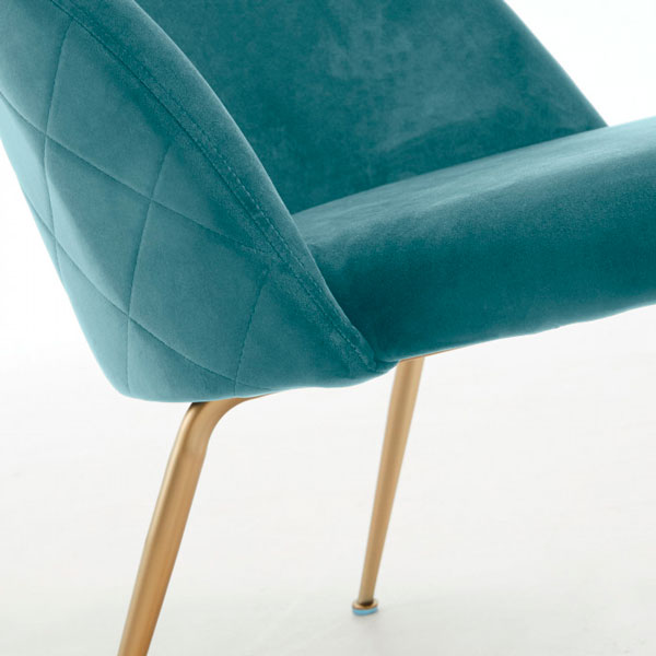 Лаунж-крісло La Forma MYSTERE Бірюзове-1