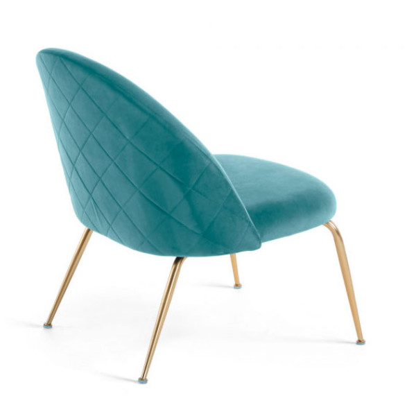 Лаунж-крісло La Forma MYSTERE Бірюзове-4