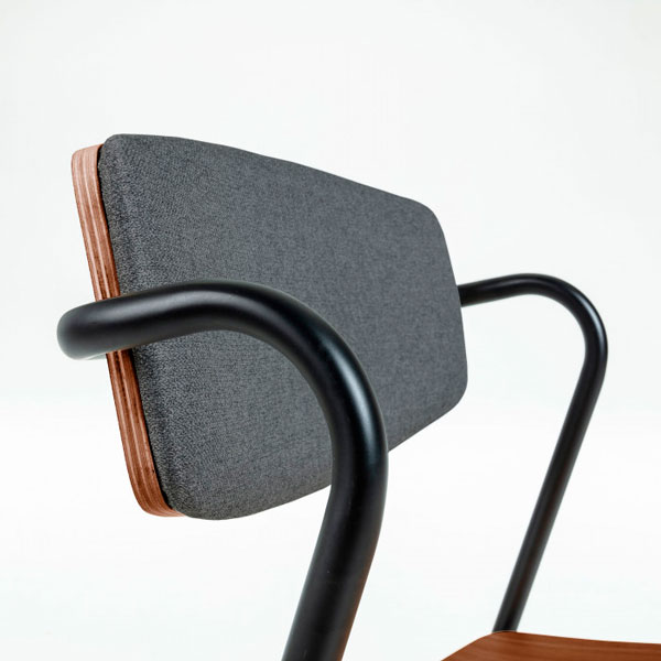 Стілець La Forma CASPER Коричневий-6