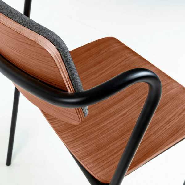 Стілець La Forma CASPER Коричневий-3