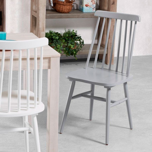 Стул La Forma KRISTIE Светло-серый-2