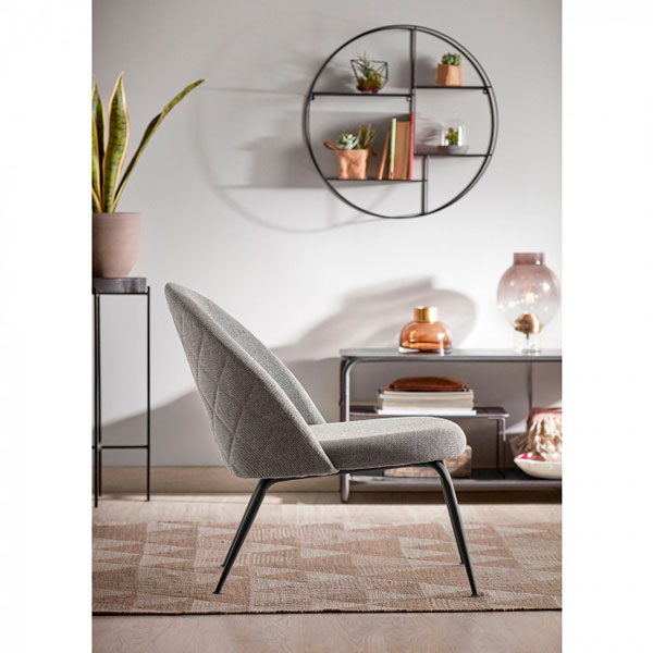 Лаунж-крісло La Forma MYSTERE Сіре-4