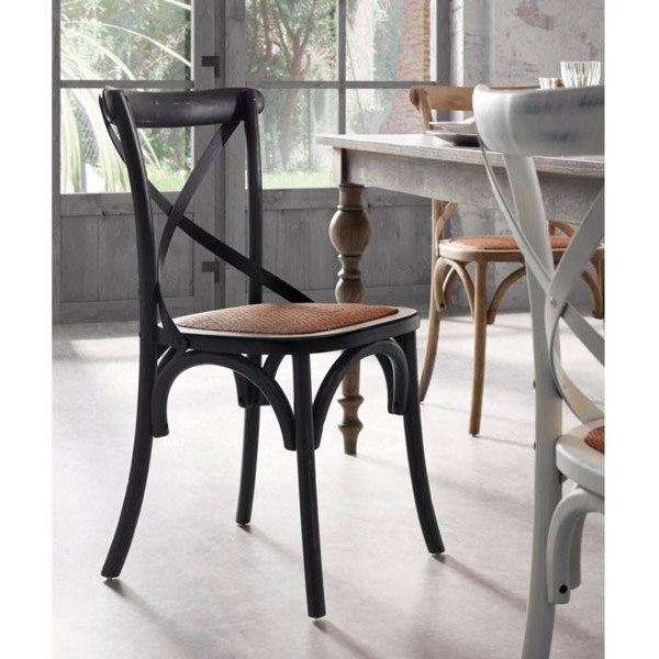 Стілець La Forma SILEA Чорний-3