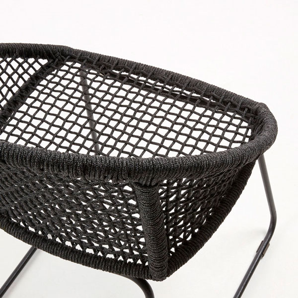 Кресло La Forma SANDRINE Темно-серый-4