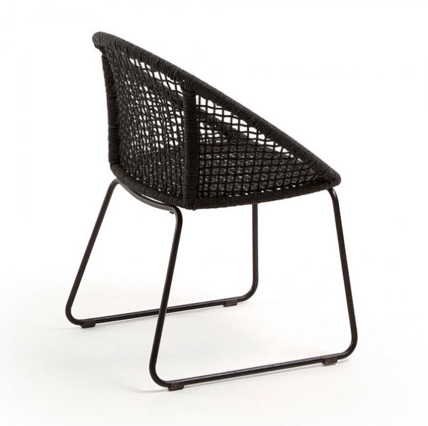 Кресло La Forma SANDRINE Темно-серый-2