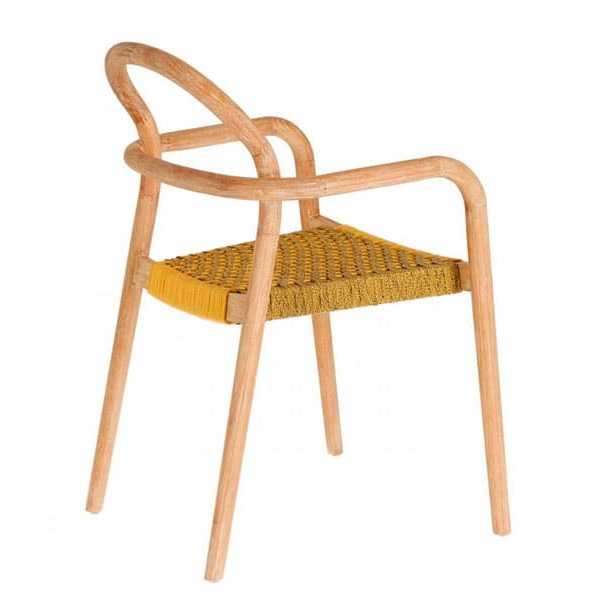 Стул La Forma Sheryl Горчичный-1