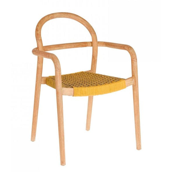 Стул La Forma Sheryl Горчичный-0