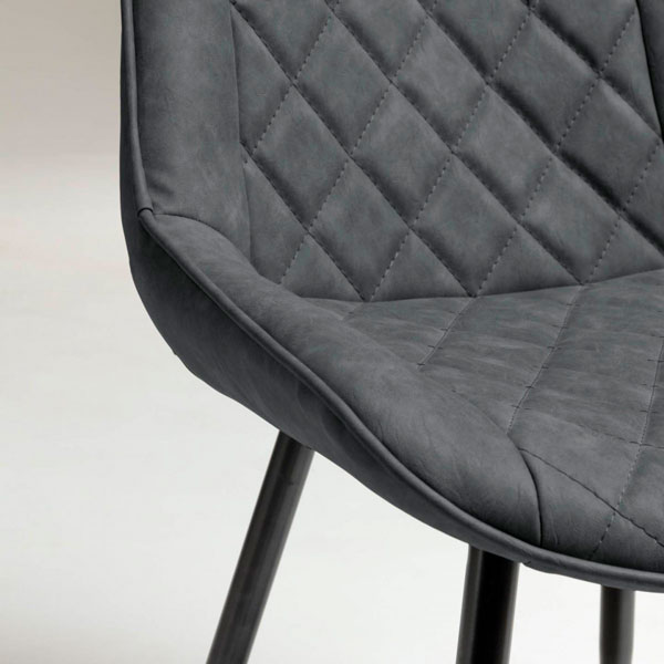 Стілець La Forma AFFAIR Графіт-2