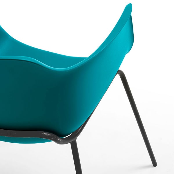 Стул La Forma Khasumi Бирюзовый-4