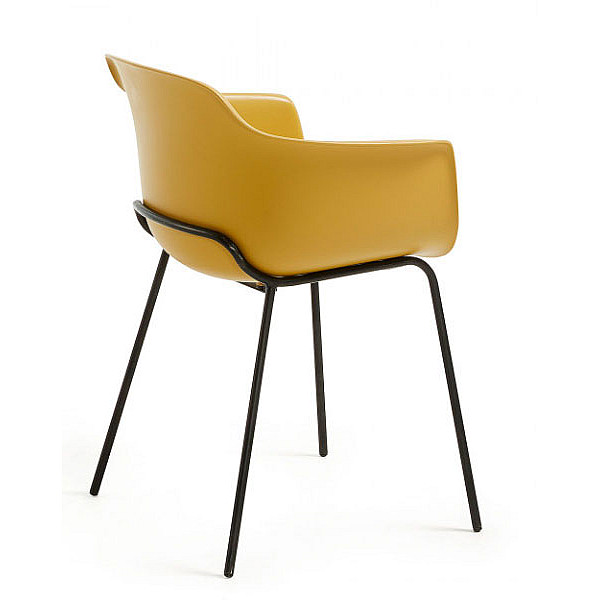 Стул La Forma Khasumi Горчичный-8