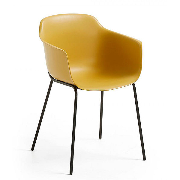 Стул La Forma Khasumi Горчичный-0