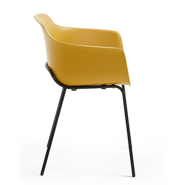 Стул La Forma Khasumi Горчичный-9