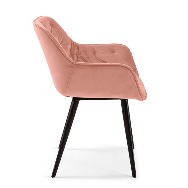 Стілець La Forma Mulder Рожевий-4