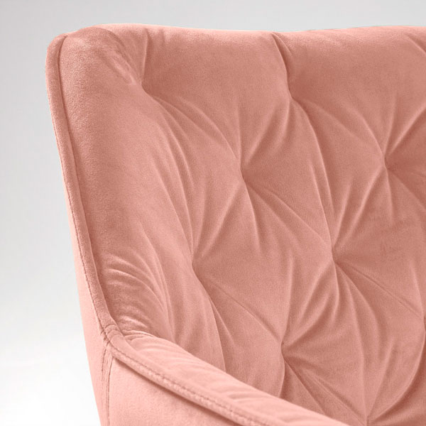Стілець La Forma Mulder Рожевий-2