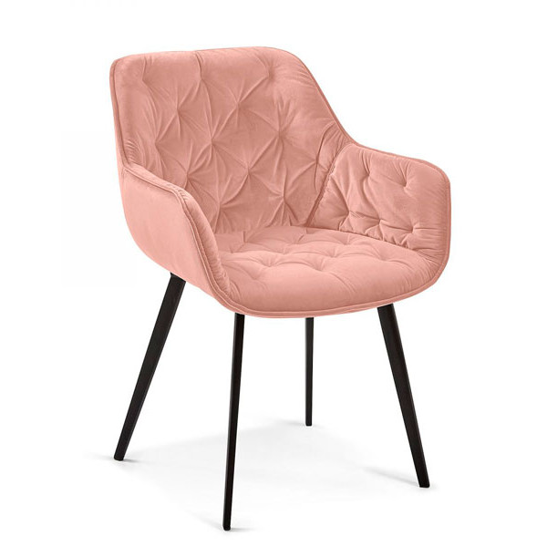 Стілець La Forma Mulder Рожевий-0