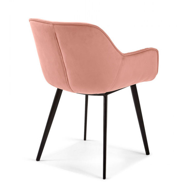 Стілець La Forma Mulder Рожевий-3