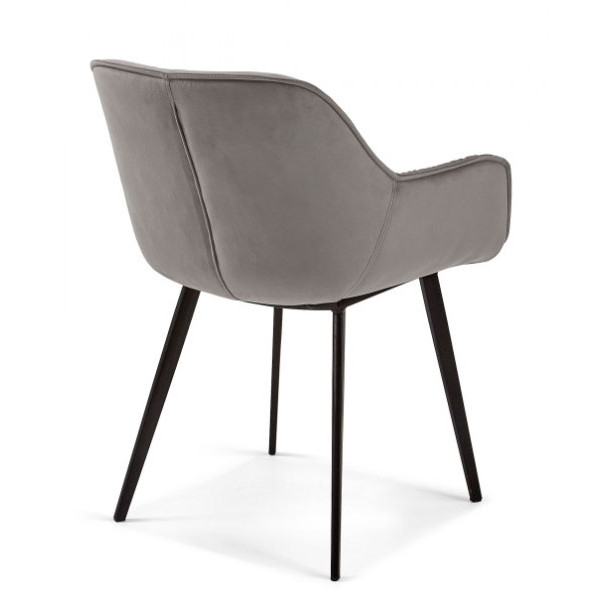 Стілець La Forma Mulder Сірий-1