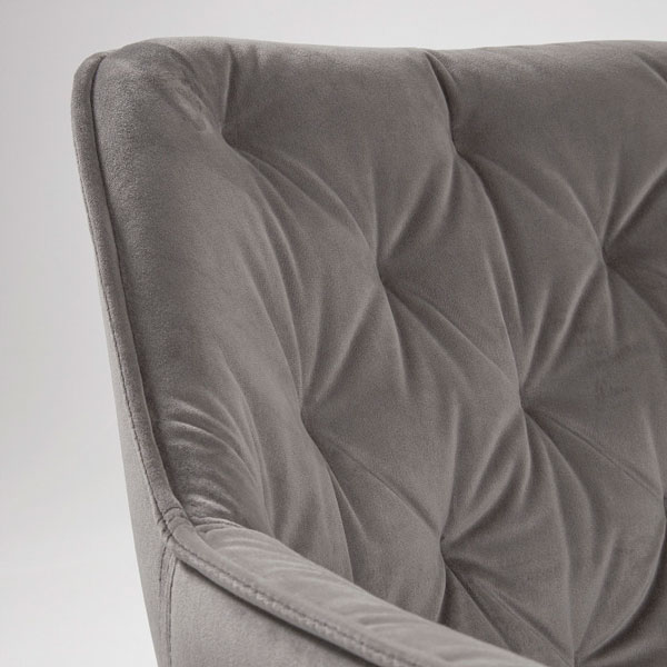 Стілець La Forma Mulder Сірий-4