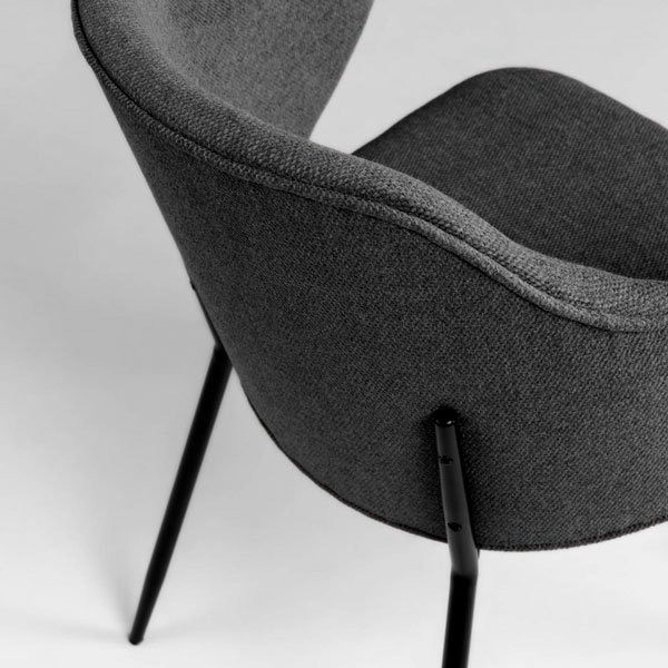 Стілець La Forma Suanne Темно-сірий-3