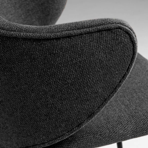 Стілець La Forma Suanne Темно-сірий-4