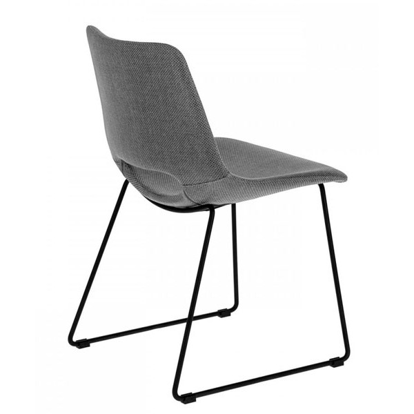 Стілець La Forma ZIGGY Сірий тканина-2
