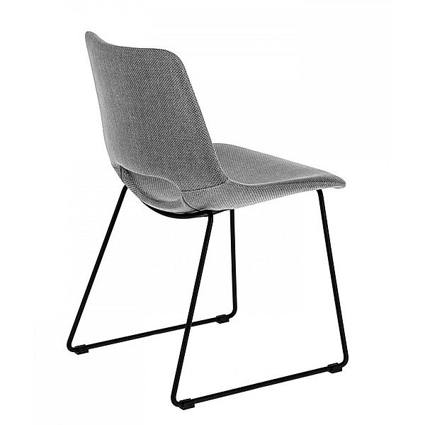 Стул La Forma ZIGGY Светло-серый ткань-4