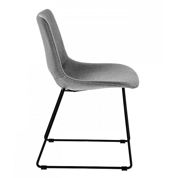 Стул La Forma ZIGGY Светло-серый ткань-5