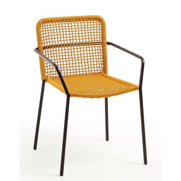 Стілець La Forma BOOMER Гірчичний-0