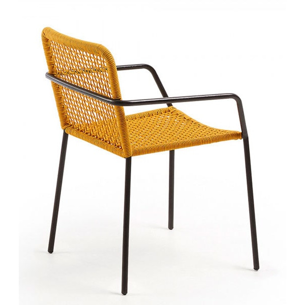 Стілець La Forma BOOMER Гірчичний-4