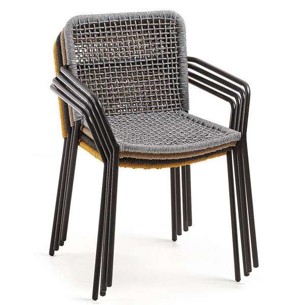 Стілець La Forma BOOMER Сірий-5