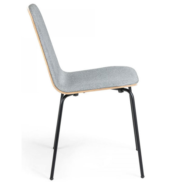 Стул La Forma CHRYSTEL Серый-1