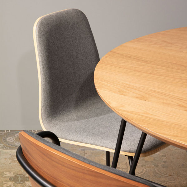 Стул La Forma CHRYSTEL Серый-5