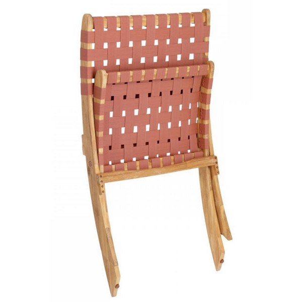 Стілець La Forma Chabeli Теракотовий-7