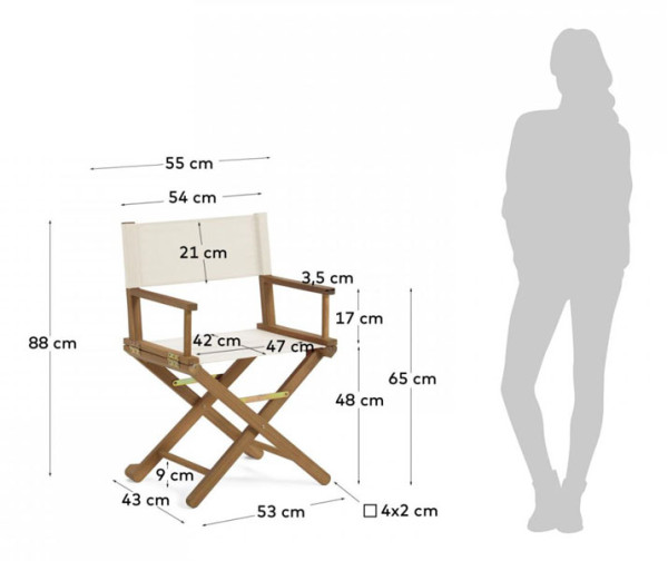 Стілець La Forma Dalisa Білий-6