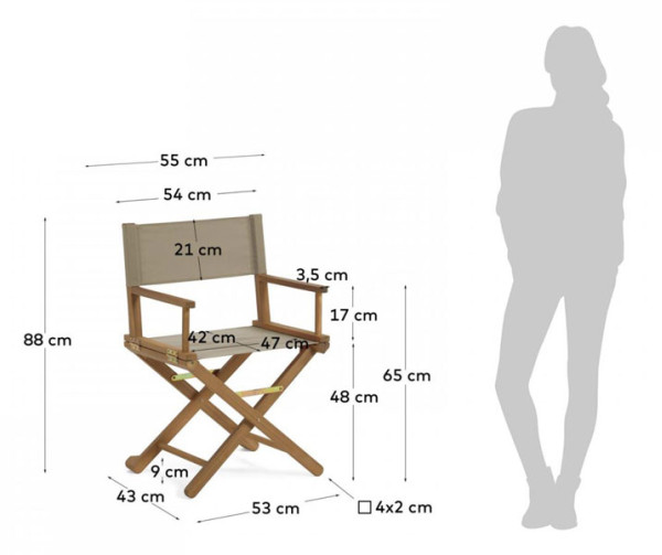 Стілець La Forma Dalisa Зелений-7