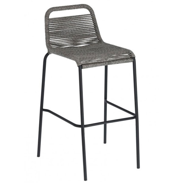 Барный стул La Forma GLENVILLE Серый-0