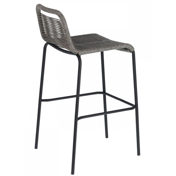 Барный стул La Forma GLENVILLE Серый-2